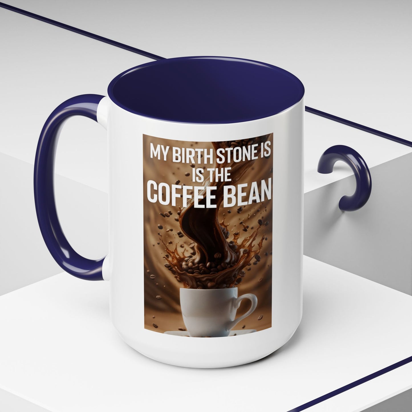 Birth Stone 2-Tone Coffee Mug