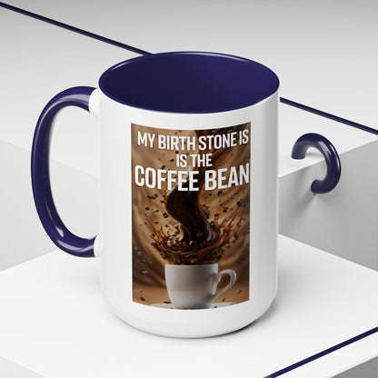 Birth Stone 2-Tone Coffee Mug
