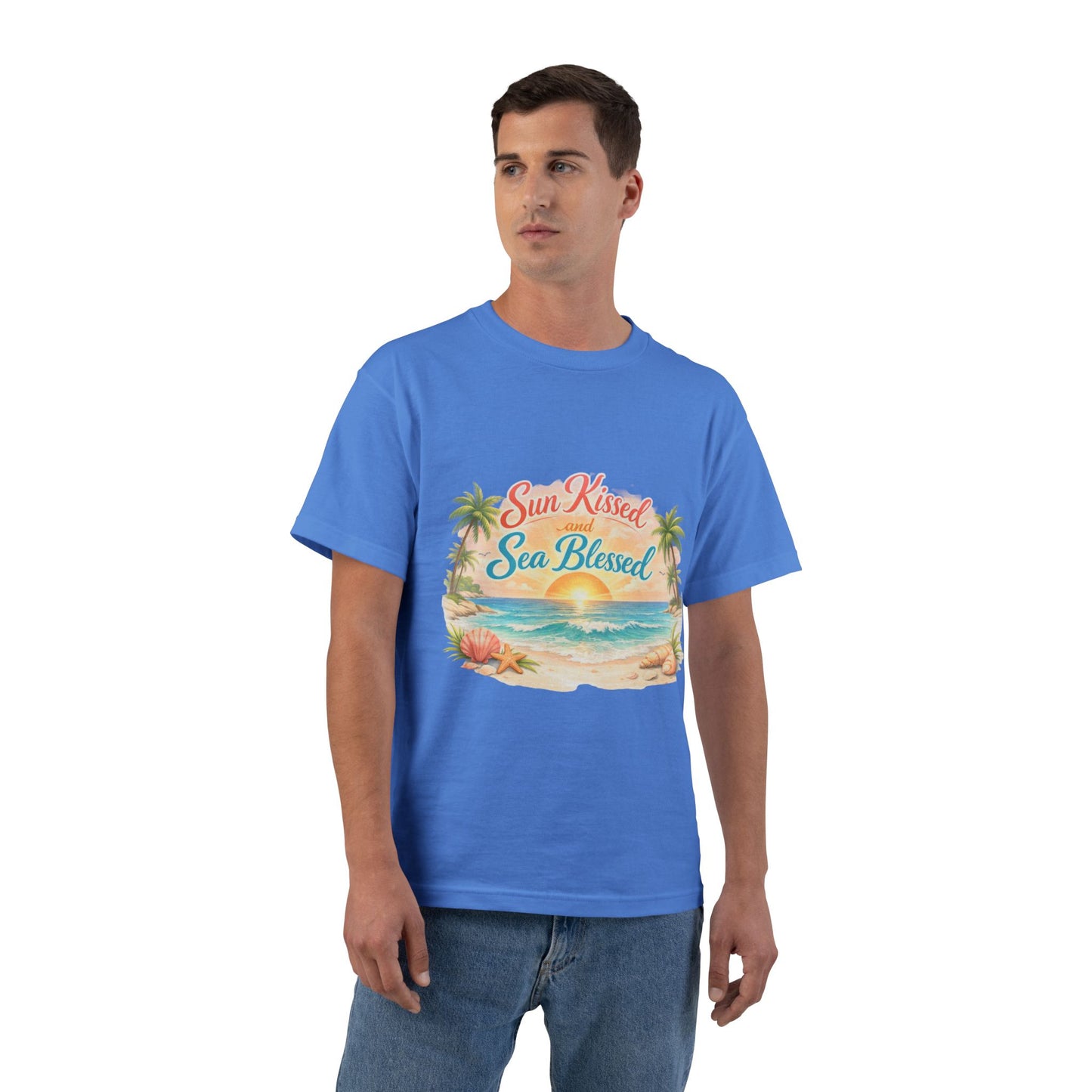 Sun Kissed Men's Short-Sleeve Crewneck Tee