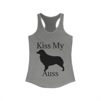 Kiss My Auss Women's Racerback Tank
