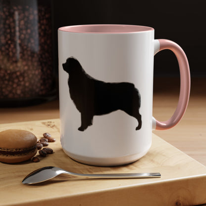 Aussie Silhouette 2-Tone Coffee Mug