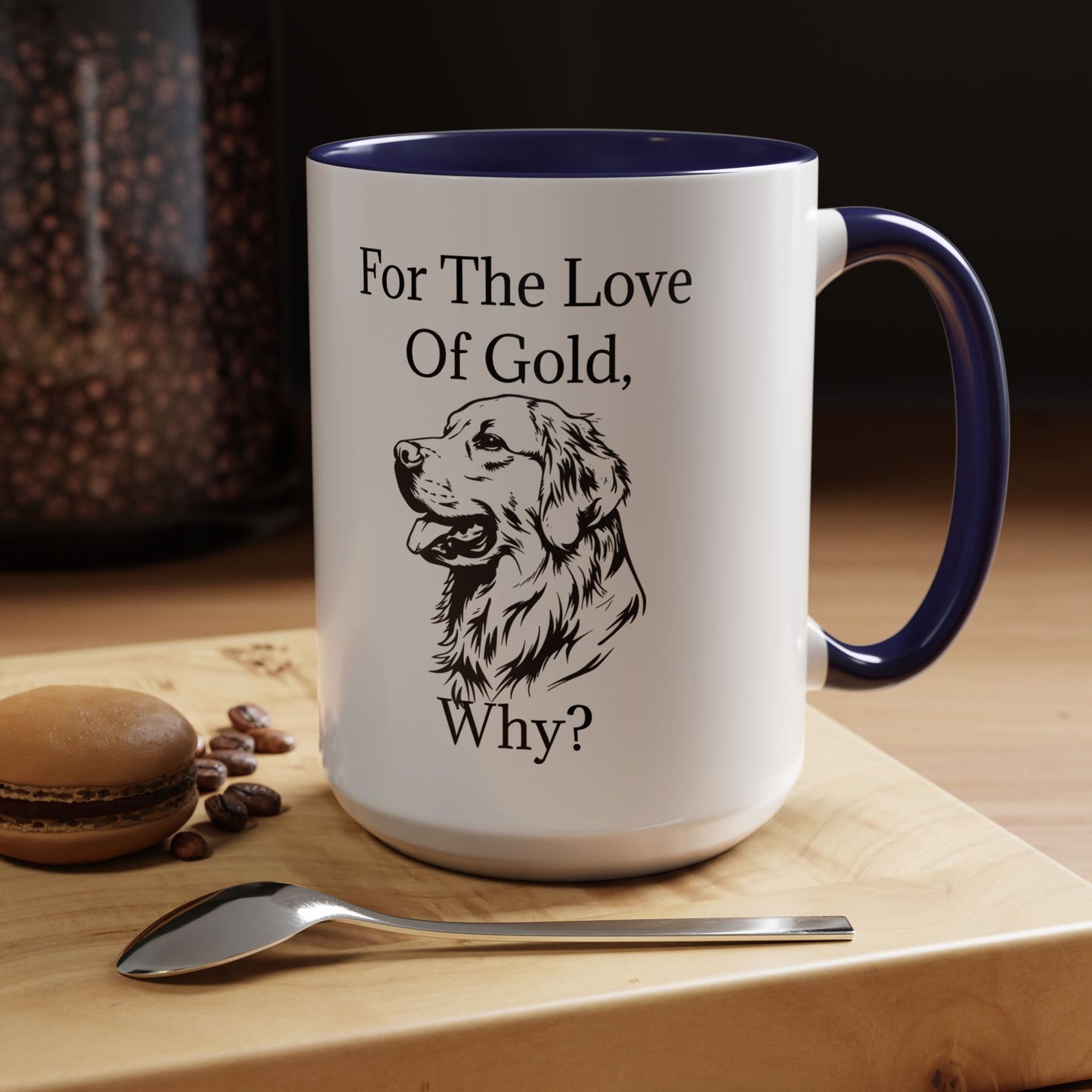 For The Love Of Gold 2-Tone Coffee Mug