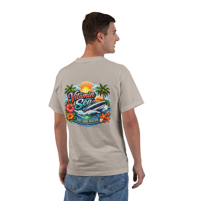 Vitamin Sea Men's Short-Sleeve Crewneck Tee