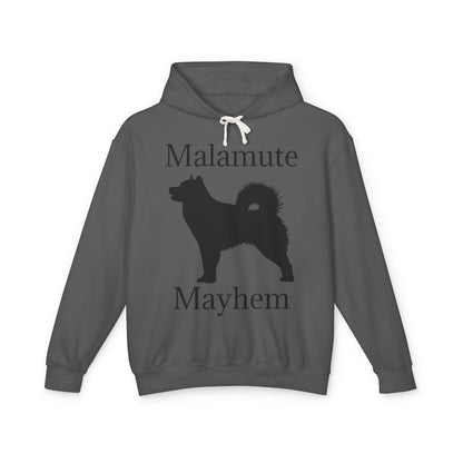 Malamute Mayhem Unisex Lightweight Hoodie