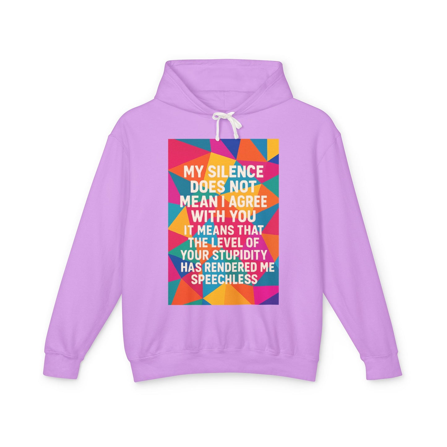 Speechless Unisex Lightweight Hoodie