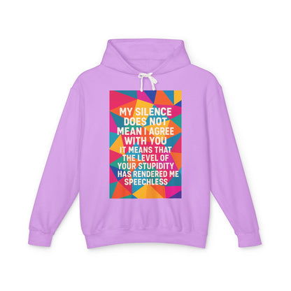 Speechless Unisex Lightweight Hoodie