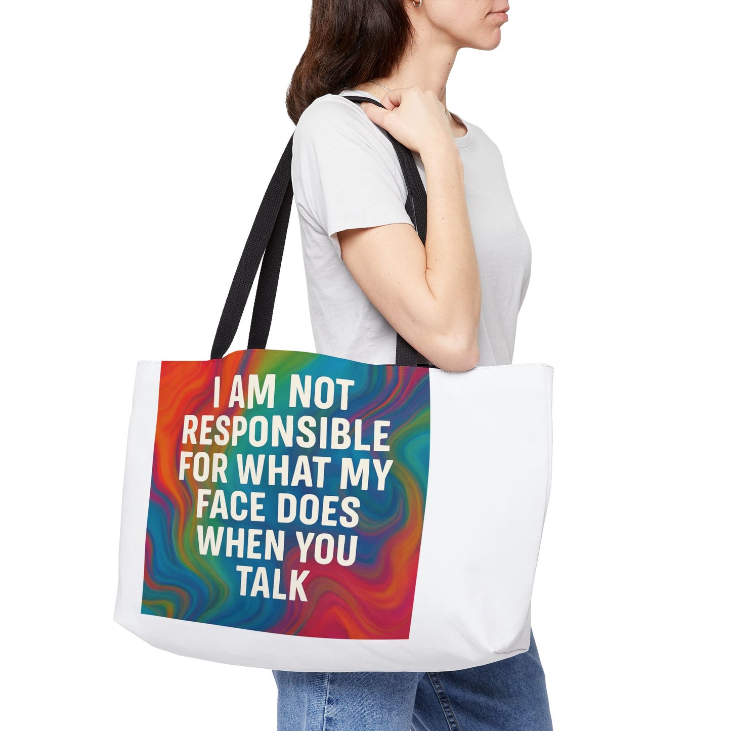 When You Talk Weekender Tote Bag