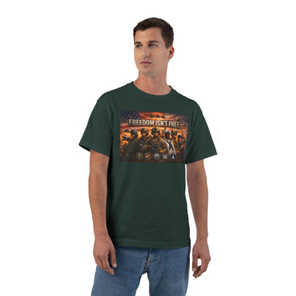 Freedom Isn't Free Men's Short-Sleeve Crewneck Tee