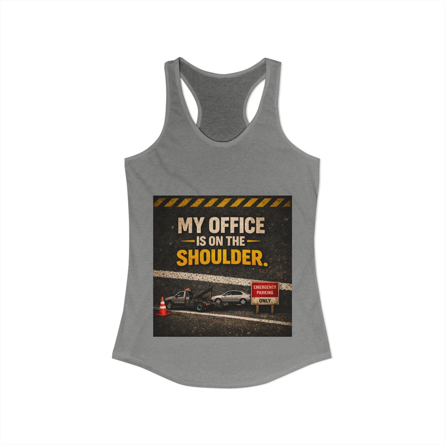 My Office Women's Racerback Tank