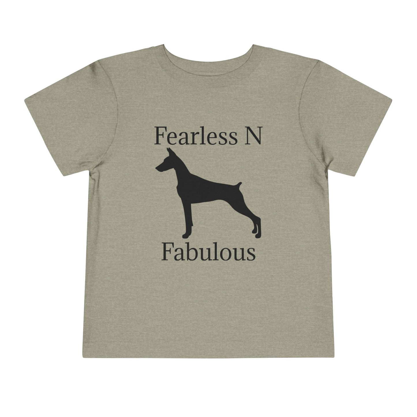 Fearless N Fabulous Toddler Unisex Short Sleeve Crewneck Tee