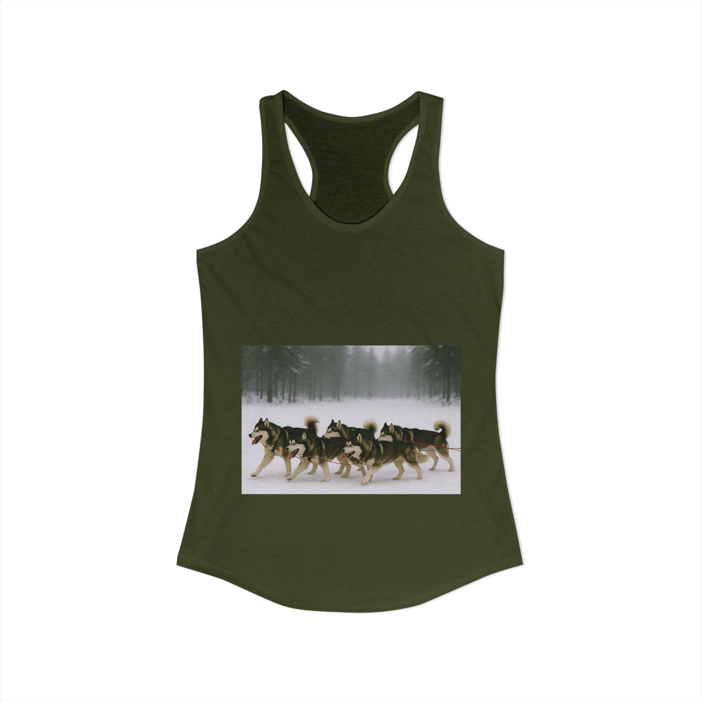 Mush On Women's Racerback Tank