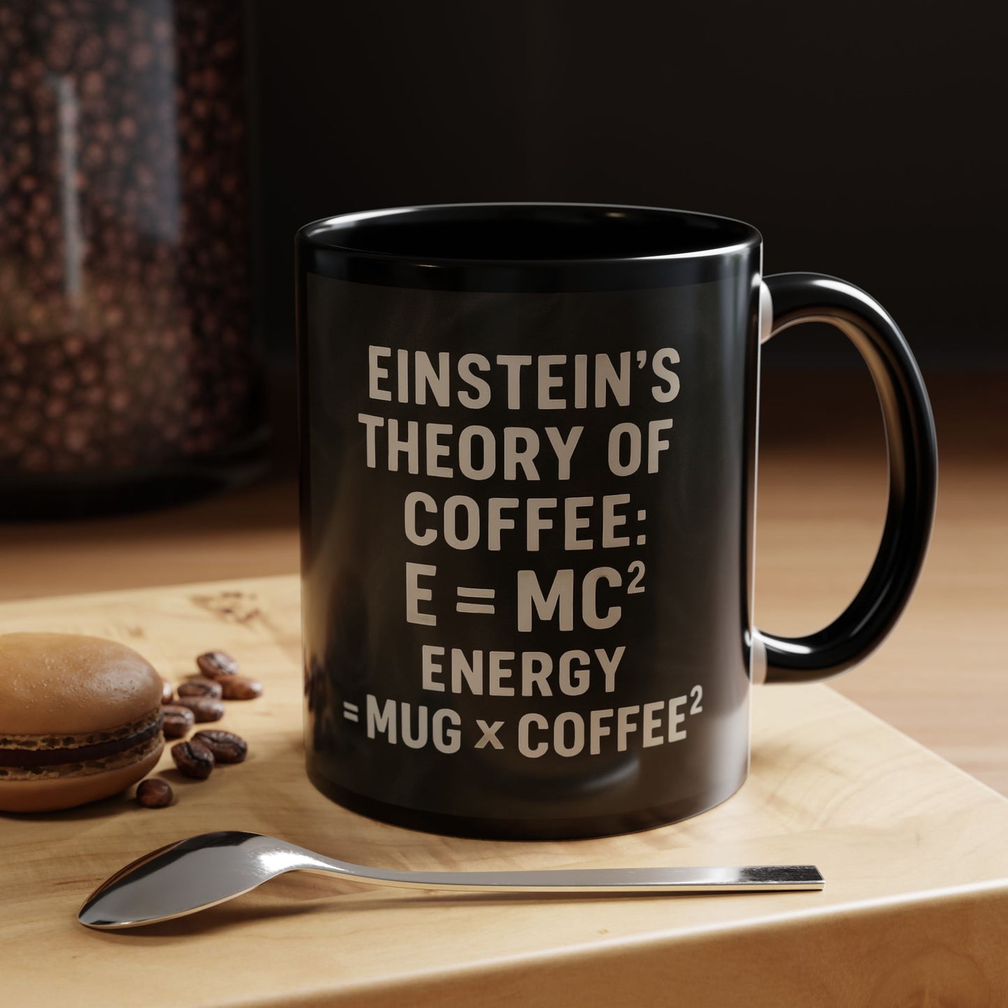 Einstein's Theory Of Coffee 2-Tone Coffee Mug