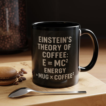 Einstein's Theory Of Coffee 2-Tone Coffee Mug