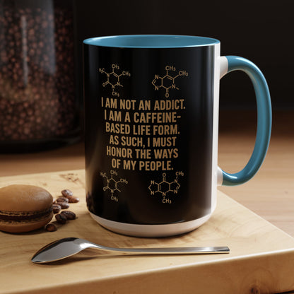 Not An Addict 2-Tone Coffee Mug