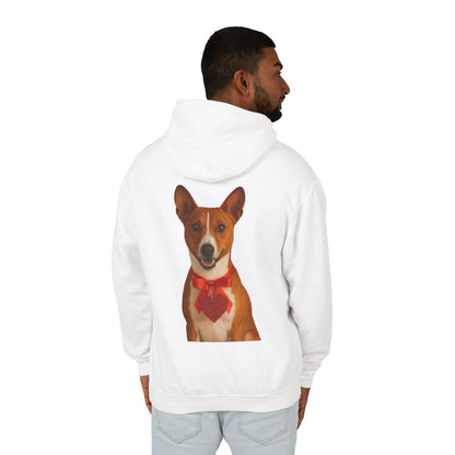 Cupid's Companion Basenji Unisex Lightweight Hoodie