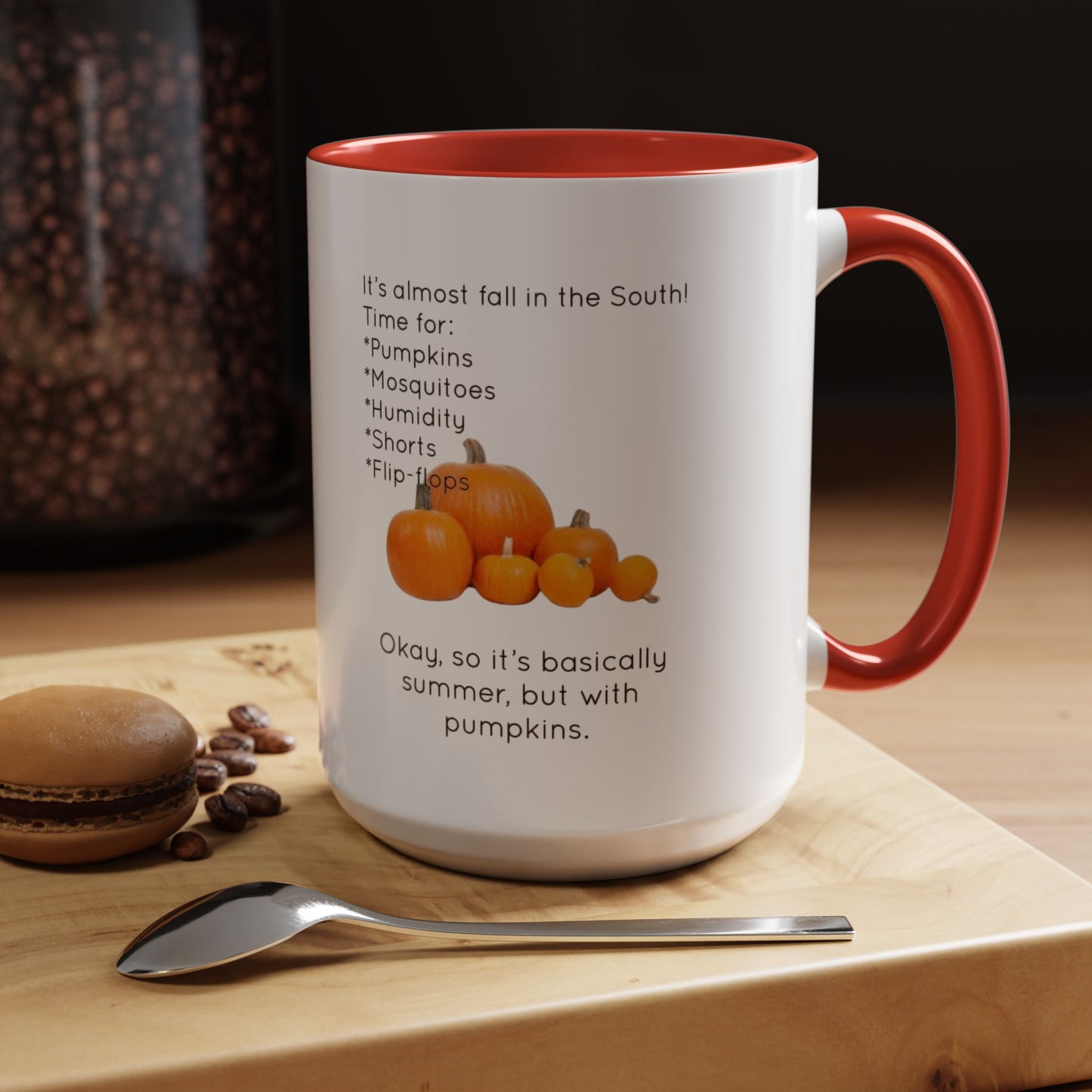 Fall In The South 2-Tone Coffee Mug
