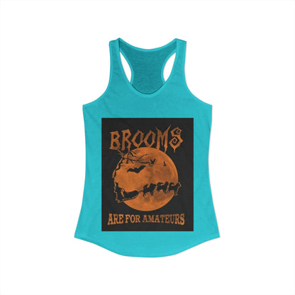Brooms Are For Amateurs Women's Racerback Tank