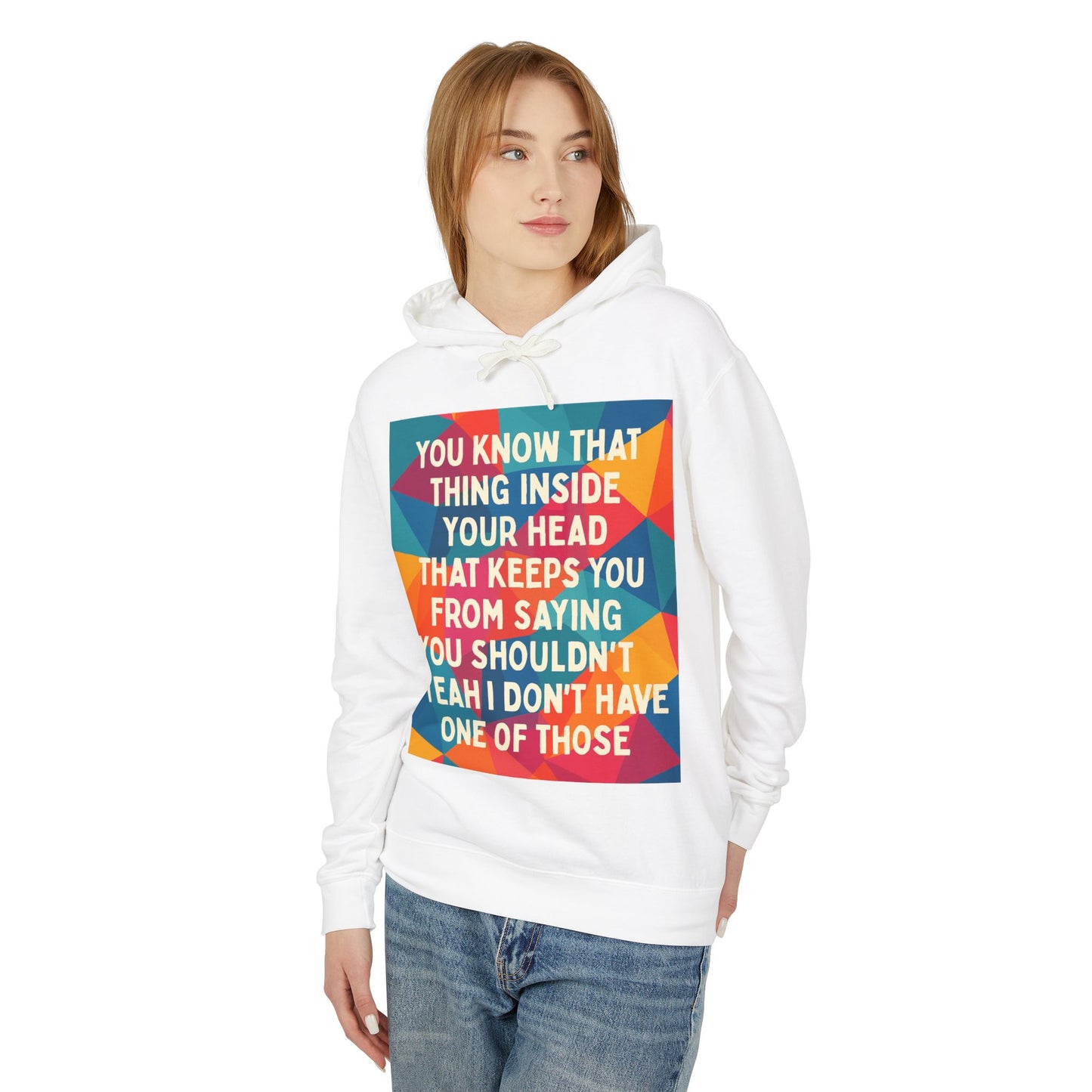 No Filter Unisex Lightweight Hoodie
