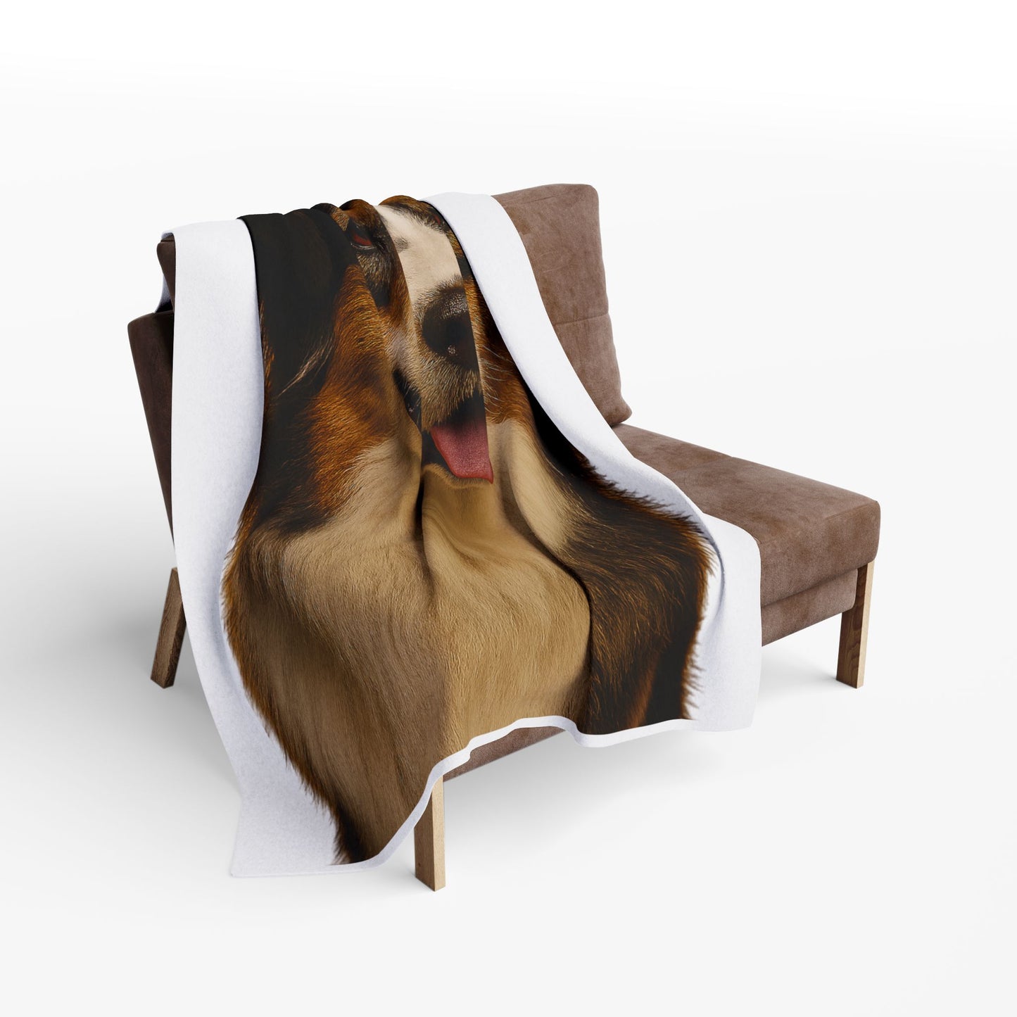 Aussie Head Arctic Fleece Blanket