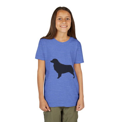 Aussie Silhouette Youth Unisex Short Sleeve Crewneck Tee