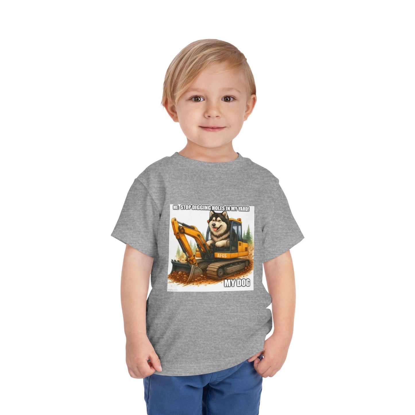 Digmaster 2000 Toddler Unisex Short Sleeve Crewneck Tee
