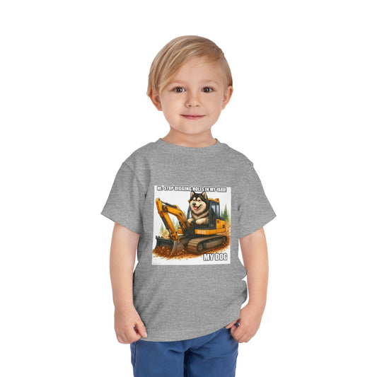Digmaster 2000 Toddler Unisex Short Sleeve Crewneck Tee