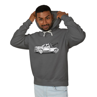 Wheel Lift Tow Truck Unisex Lightweight Hoodie