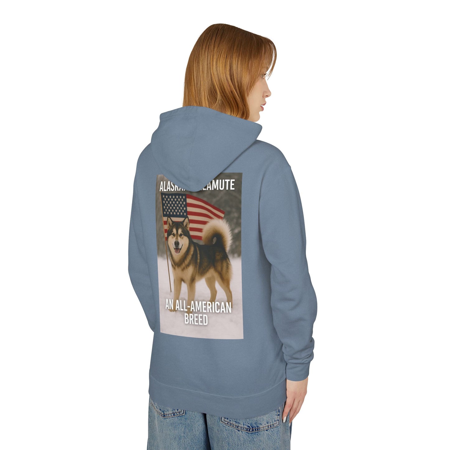 All-American Breed Unisex Lightweight Hoodie