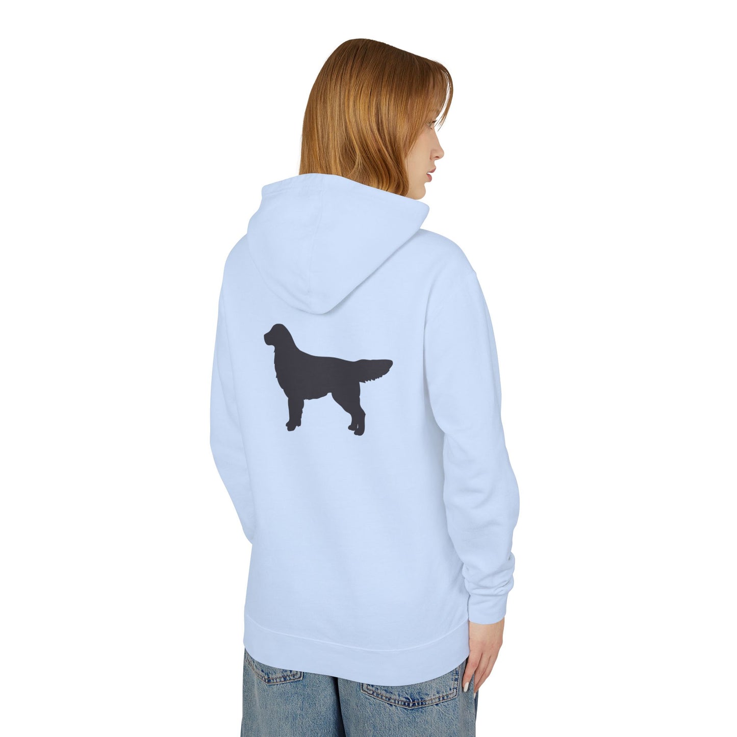 Golden Silhouette Unisex Lightweight Hoodie
