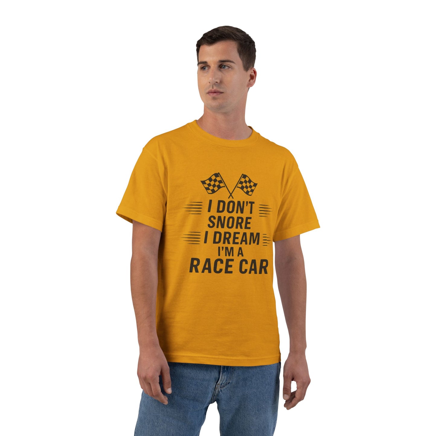 I Don't Snore Men's Short-Sleeve Crewneck Tee