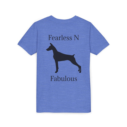 Fearless N Fabulous Youth Unisex Short Sleeve Crewneck Tee