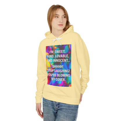 Blowing My Cover Unisex Lightweight Hoodie